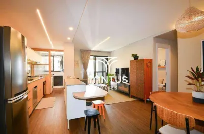 Apartamento com 2 dormitórios para alugar, 81 m² por r$ 5.700,00/mês - cabral - curitiba/pr