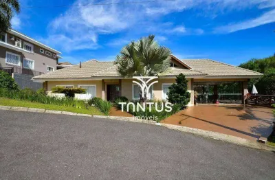 Casa com 3 dormitórios para alugar, 334 m² por r$ 14.900,00/mês - santa cândida - curitiba/pr