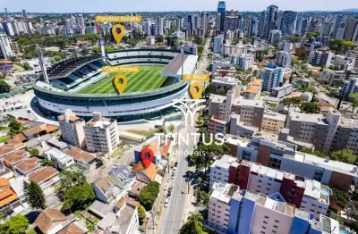 Apartamento com 2 dormitórios à venda, 53 m² por r$ 1.300.000,00 - alto da glória - curitiba/pr