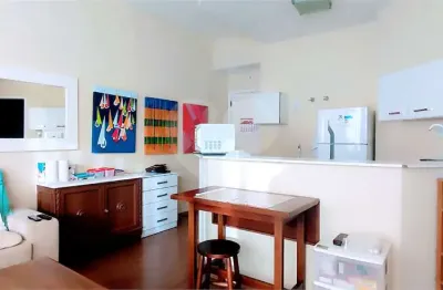 Flat à venda com 1 quarto no condomínio piazza montecattini, são paulo - sp