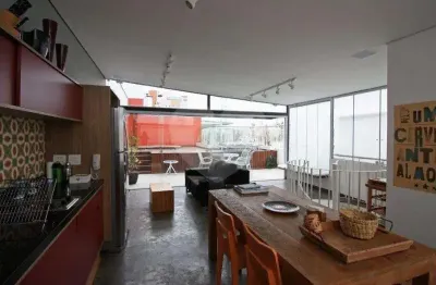 Cobertura à venda ou para alugar com 3 quartos, sendo 1 suíte,  no condomínio paradiso, são paulo - sp