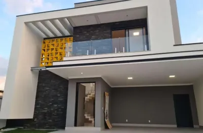 Belíssimo sobrado em condomínio fechado com infraestrutura moderna!!!