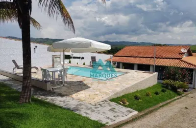 Linda chácara com fácil acesso a carvalho pinto, acesso apenas asfalto, estuda troca menor valor