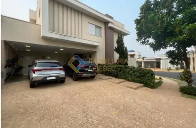 Casa em condomínio fechado com 4 quartos à venda na rua eugenio del lama netto, jardim cybelli, ribeirão preto, 266 m2 por r$ 1.880.000