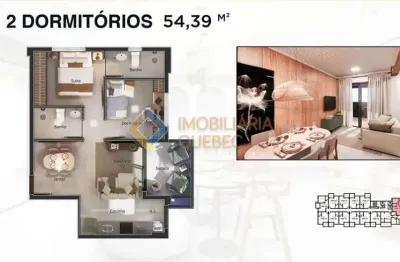 Apartamento com 1 quarto à venda na rua olímpia meirelles palma, ribeirânia, ribeirão preto, 54 m2 por r$ 470.893