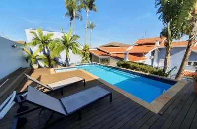 Casa em condomínio fechado com 4 quartos à venda na rua romeu masseli le pettit, 314, jardim botânico (sousas), campinas, 452 m2 por r$ 2.100.000