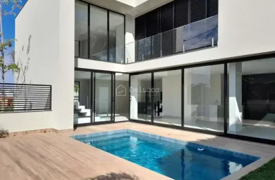 Casa em condomínio fechado com 3 quartos à venda na avenida carlos diaulas serpa, 100, loteamento parque dos alecrins, campinas, 301 m2 por r$ 3.100.000