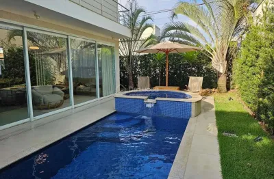 Casa em condomínio fechado com 4 quartos à venda na avenida carlos diaulas serpa, 100, loteamento parque dos alecrins, campinas, 304 m2 por r$ 3.300.000