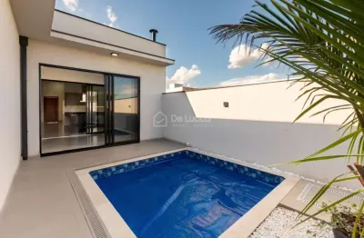 Casa em condomínio fechado com 3 quartos à venda na rua sebastião cardoso, 168, parque brasil 500, paulínia, 198 m2 por r$ 1.790.000