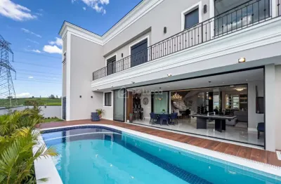 Casa em condomínio fechado com 4 quartos à venda na rua vicente quercia, 46, alphaville dom pedro 3, campinas, 478 m2 por r$ 5.500.000