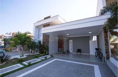 Casa em condomínio fechado com 3 quartos à venda na avenida doutor joão caio silva, 920, reserva real, paulínia, 183 m2 por r$ 1.420.000