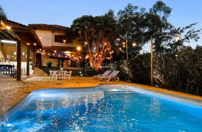 Casa em condomínio fechado com 4 quartos para alugar na Rua Mário Garnero, 1717, Parque Jatibaia (Sousas), Campinas, 350 m2 por R$ 11.000