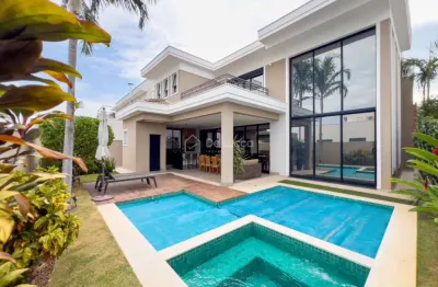 Casa em condomínio fechado com 3 quartos à venda na avenida carlos diaulas serpa, 100, loteamento parque dos alecrins, campinas, 310 m2 por r$ 2.699.000