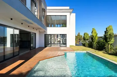 Casa em condomínio fechado com 4 quartos à venda na estrada municipal adelina segantini cerqueira leite, 1000, loteamento mont blanc residence, campinas, 540 m2 por r$ 4.790.000