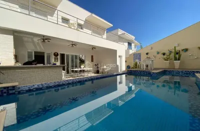 Casa em condomínio fechado com 4 quartos à venda na rua sabiú, 49, loteamento alphaville campinas, campinas, 322 m2 por r$ 2.200.000