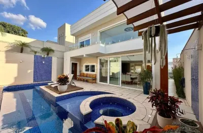 Casa em condomínio fechado com 4 quartos à venda na augusta bernardes moreira, 10, parque das quaresmeiras, campinas, 290 m2 por r$ 2.350.000