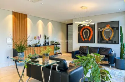 Casa em condomínio fechado com 3 quartos à venda na avenida carlos diaulas serpa, 100, loteamento parque dos alecrins, campinas, 285 m2 por r$ 2.600.000