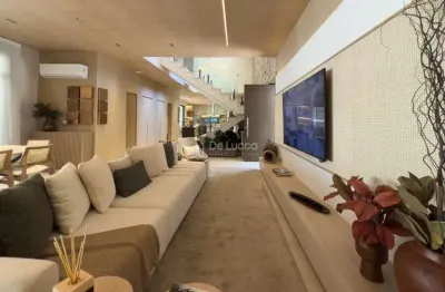 Casa em condomínio fechado com 3 quartos à venda na avenida professora dea ehrhardt carvalho, 1400, sítios de recreio gramado, campinas, 187 m2 por r$ 2.450.000
