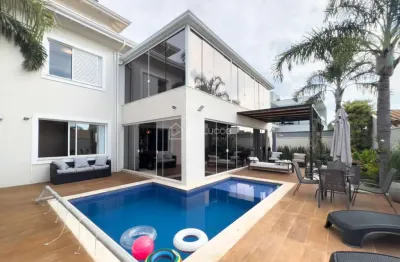 Casa em condomínio fechado com 4 quartos à venda na rua san conrado, 149, loteamento caminhos de san conrado (sousas), campinas, 275 m2 por r$ 2.250.000