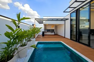 Casa em condomínio fechado com 3 quartos à venda na rua sebastião cardoso, 168, parque brasil 500, paulínia, 220 m2 por r$ 2.130.000