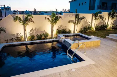 Casa em condomínio fechado com 4 quartos à venda na avenida carlos diaulas serpa, 100, loteamento parque dos alecrins, campinas, 320 m2 por r$ 2.980.000