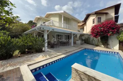 Casa em condomínio fechado com 5 quartos à venda na doutor osvaldo de oliveira lima, 135, jardim botânico (sousas), campinas, 340 m2 por r$ 2.930.000