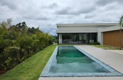 Casa em condomínio fechado com 5 quartos à venda na geraldo lovatto, 109, loteamento residencial entre verdes (sousas), campinas, 500 m2 por r$ 6.400.000