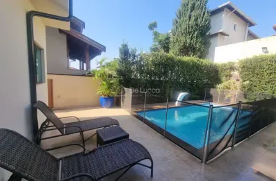 Casa em condomínio fechado com 4 quartos à venda na alameda dominica, 2780, condomínio residencial terras do caribe, valinhos, 423 m2 por r$ 1.800.000