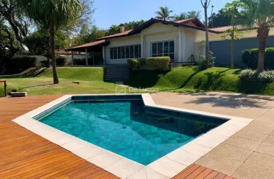 Casa em condomínio fechado com 4 quartos para alugar na alameda das tipuanas, 225, sítios de recreio gramado, campinas, 540 m2 por r$ 19.880