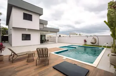 Casa em condomínio fechado com 3 quartos à venda na avenida bernardino bonavita, 2010, jardim residencial helvétia park iii, indaiatuba, 328 m2 por r$ 3.460.000