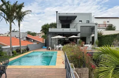 Casa em condomínio fechado com 4 quartos à venda na rua san conrado, 149, loteamento caminhos de san conrado (sousas), campinas, 295 m2 por r$ 2.390.000