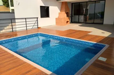 Casa em condomínio fechado com 5 quartos à venda na rua san conrado, 149, loteamento caminhos de san conrado (sousas), campinas, 360 m2 por r$ 2.995.000