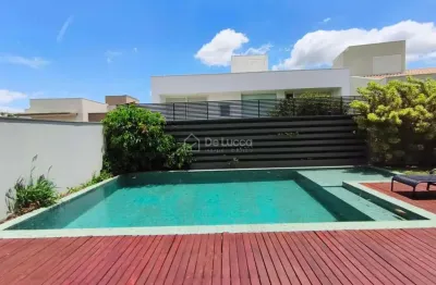 Casa em condomínio fechado com 4 quartos para alugar na rua viles de france, 148, ville sainte helene, campinas por r$ 18.000