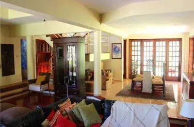 Casa em condomínio fechado com 4 quartos à venda na avenida professora dea ehrhardt carvalho, 3000, sítios de recreio gramado, campinas, 350 m2 por r$ 1.800.000