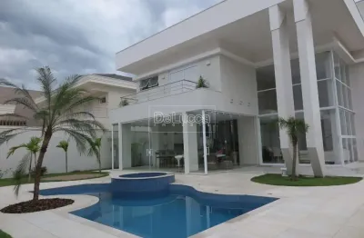 Casa em condomínio fechado com 5 quartos à venda na rua sandra regina costa coghi, 53, loteamento mont blanc residence, campinas, 438 m2 por r$ 4.490.000