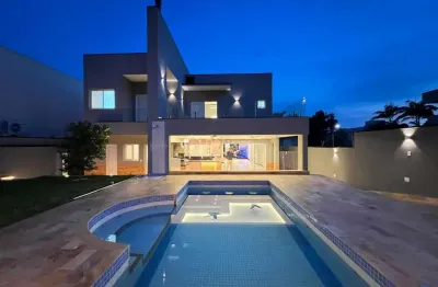 Casa em condomínio fechado com 4 quartos à venda na rua das abélias, 14, alphaville dom pedro, campinas, 400 m2 por r$ 4.900.000