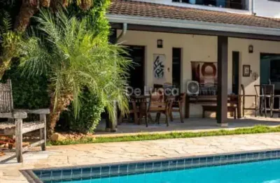 Casa em condomínio fechado com 4 quartos à venda na avenida professora dea ehrhardt carvalho, 1800, sítios de recreio gramado, campinas, 401 m2 por r$ 1.800.000