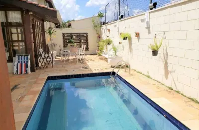 Casa em condomínio fechado com 4 quartos à venda na rua alfredo ribeiro nogueira, 280, jardim são carlos, campinas, 179 m2 por r$ 1.200.000