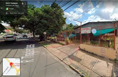Terreno comercial à venda na rua tiradentes, 543, jardim guanabara, campinas por r$ 3.590.000
