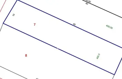 Terreno para venda no bairro bangú, 400m² 10x40, ótima localização!