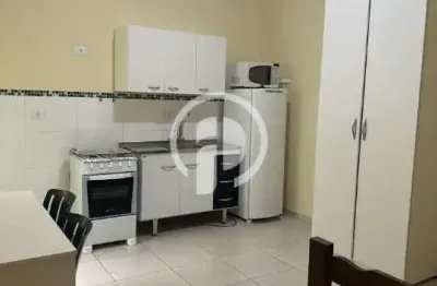 Kitnet mobiliada à 100 metros da faculdade federal (ufabc) exclusiva para estudantes.