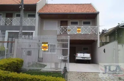 Sobrado com 3 dormitórios para alugar, 147 m² por R$ 3.976,66/mês - Boa Vista - Curitiba/PR