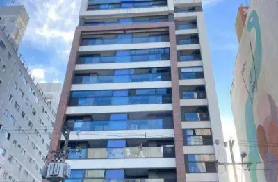 Studio com 1 dormitório para alugar, 33 m² por r$ 3.231,87/mês - campina do siqueira - curitiba/pr