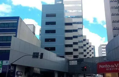 Conjunto comercial com garagem à venda, 47 m² privativos, por r$ 350.000 - centro - curitiba/pr