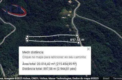 Área à venda, 20000 m² por r$ 150.000 - curralinho - são josé dos pinhais/pr