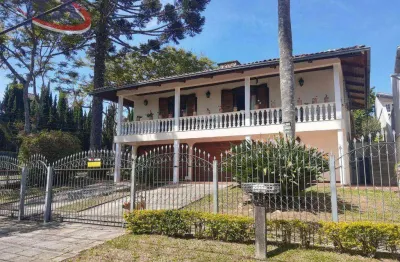 Casa com 4 dormitórios para alugar, 400 m² por r$ 9.635,79/mês - santa felicidade - curitiba/pr