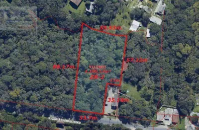 Terreno à venda, 4180 m² por r$ 1.000.000,00 - abranches - curitiba/pr