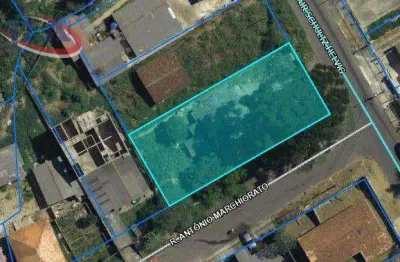 Terreno à venda, 576 m² por r$ 270.000,00 - cachoeira - curitiba/pr