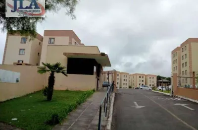Apartamento com 2 dormitórios para alugar, 45 m² por r$ 1.543,83/mês - cachoeira - curitiba/pr