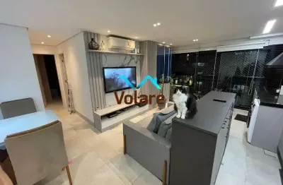 Apartamento à venda em osasco-sp: 2 quartos, 1 suíte, 2 salas, 2 banheiros, garagem e 62m² no continental!